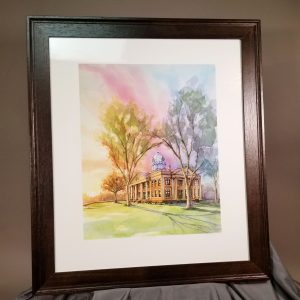 Large Mason Sunrise Print - 20x24 - Wood Frame