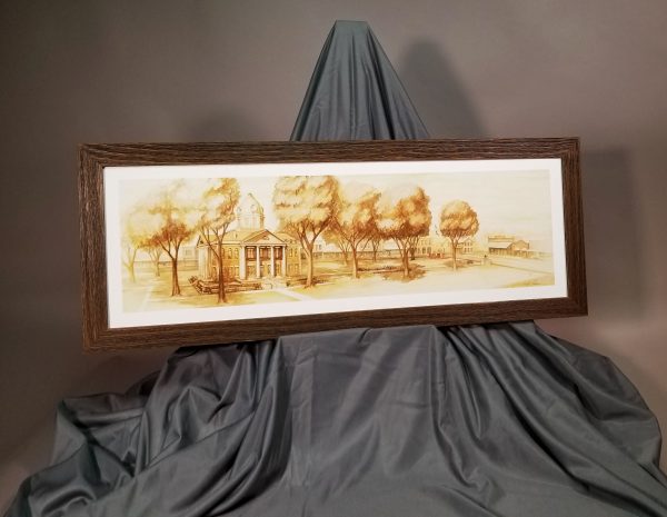 Mason Courthouse Sepia Print